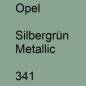 Preview: Opel, Silbergrün Metallic, 341.